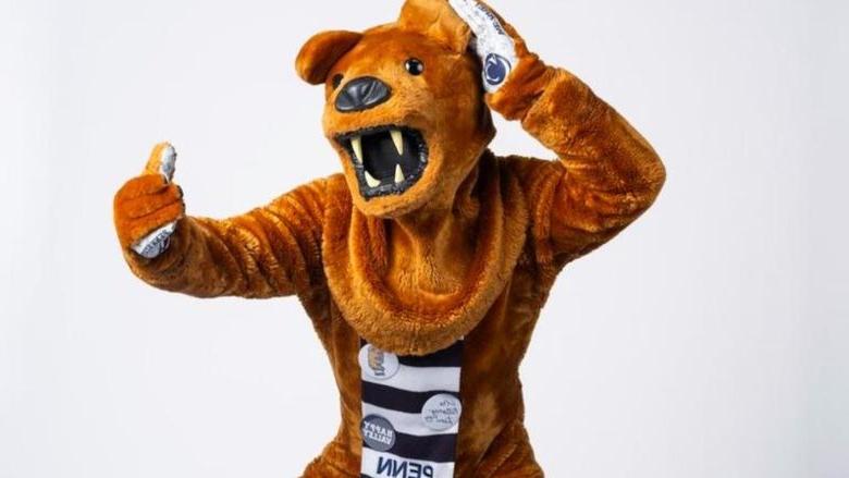 The Nittany Lion mascot